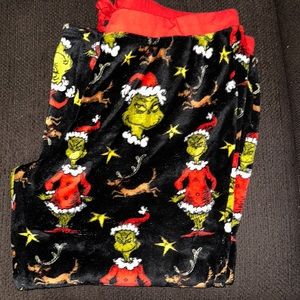 Women’s grinch jogger pajama pants